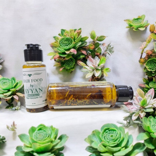 120 ML HAIR FOOD BY AYYAN 💚 Nature’s secret for strong, shiny hair.