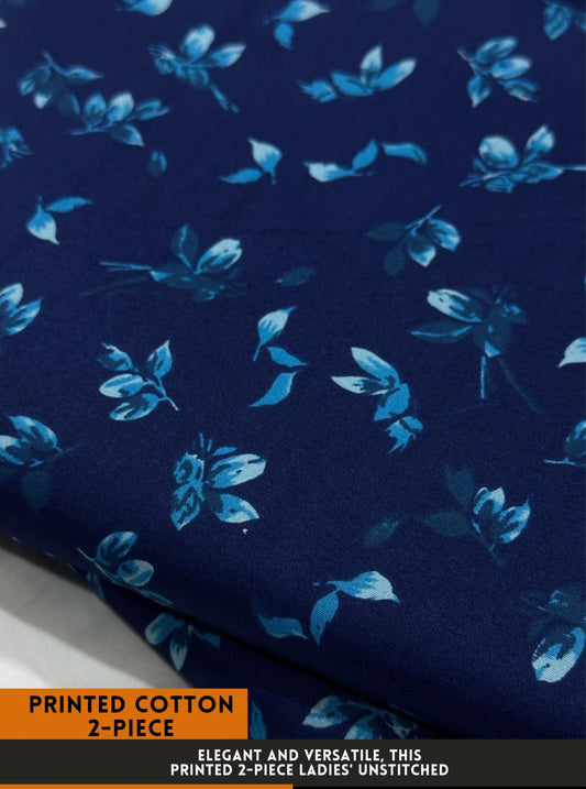 2Pc All Over Printed Cotton  Dress