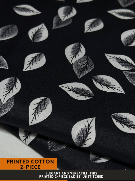 2Pc All Over Printed Cotton  Dress